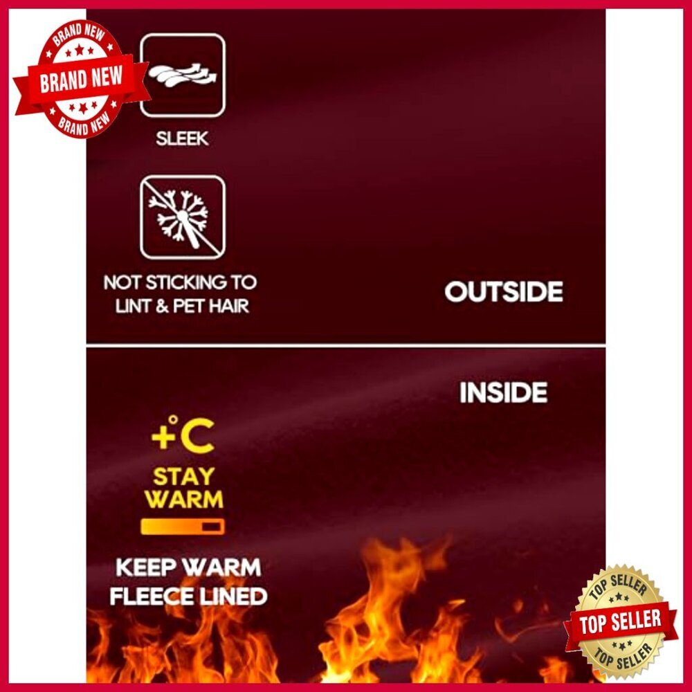 Fleece Lined Thermal Leggings 28" Inseam High Rise Workout Lounge - Picture 6 of 6